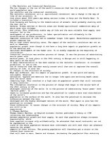 Eseja 'World Demographic Development (and Food Supply)', 1.