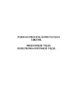 Referāts 'Pārejas procesi. Komutācijas likumi. Mehāniskie viļņi. Elektromagnētiskie viļņi', 1.