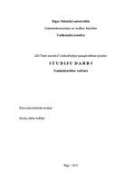 Referāts 'SIA "Fazer maiznīca" konkurētspējas paaugstināšanas projekts', 1.