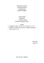 Konspekts 'Sociālās dzīves organizācija. Kultūra', 1.