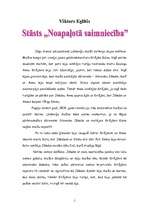 Konspekts 'Viktors Eglītis - stāsta "Noapaļotā saimniecība" konspektīvs satura izklāsts', 1.