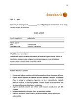 Prakses atskaite 'Prakses atskaite AS "Swedbank"', 22.