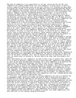 Eseja 'The Core Competence of the Corporation', 1.