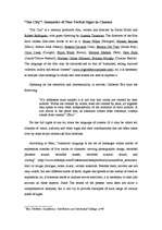 Referāts '"Sin City": Semiotics of Non-Verbal Signs in Cinema', 1.