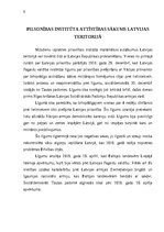 Referāts 'Pilsonības institūta ģenēze un attīstība Latvijas teritorijā', 6.