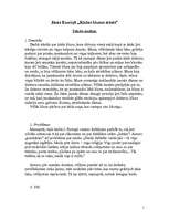 Eseja 'Jāņa Ezeriņa "Kādas blusas stāsta" teksta analīze', 1.