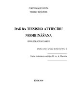 Diplomdarbs 'Darba tiesiko attiecību nodibināšana', 1.