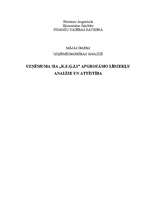 Referāts 'SIA "K.U.Ģ.I.S." apgrozāmo līdzekļu analīze', 1.