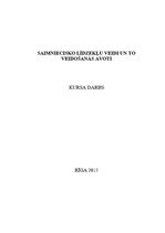 Prakses atskaite 'Naudas līdzekļu veidi un to veidošanās avoti', 1.