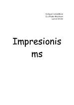 Referāts 'Impresionisms', 1.