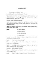 Konspekts 'Lieldienu zaķis', 1.