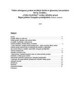 Prakses atskaite 'Valsts nobeiguma prakse sociālajā darbā ar ģimenēm, kas audzina bērnu invalīdu, ', 1.