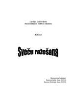 Referāts 'Sveču ražošana', 8.