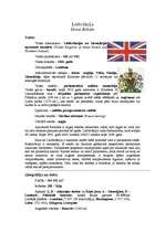 Referāts 'Lielbritānija', 1.