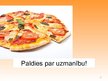 Prezentācija 'Piedāvājuma pilnveidošana - jaunu produktu izstrāde restorānā "IL Patio"', 22.