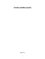 Biznesa plāns 'Viesnīcas attīstības projekts', 1.