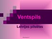 Prezentācija 'Ventspils', 1.