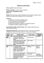 Konspekts 'Latviešu valoda un literatūra. Multiplikācijas filmas', 1.