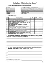 Konspekts 'Latviešu valoda un literatūra. Multiplikācijas filmas', 3.