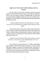 Eseja 'Regīnas Ezeras stāstā "Šūpoles" izteiktie viedokļi par morāli un tikumību', 1.