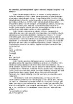 Eseja 'Par indivīda pārdzīvojumiem Ojāra Vācieša dzejoļu krājumā ''Si minors''', 1.