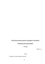 Referāts 'Motivācijas nozīme sportista sasniegumu veicināšanā', 18.