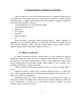 Referāts 'Komunikācija ar klientiem kā uzņēmuma SIA "Dimdiņi" sabiedrisko attiecību sastāv', 8.