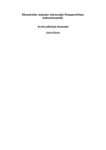 Konspekts 'Ekonomiskās situācijas raksturotāji, pamatproblēmas makroekonomikā', 1.