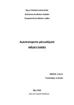 Referāts 'Meloņu transportēšana', 1.