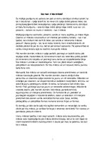 Eseja 'Kas ir īsta māksla', 1.