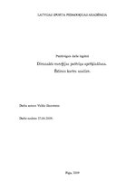 Paraugs 'Diennakts enerģijas patēriņa aprēķināšana. Ēdienkartes analīze', 1.