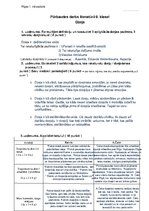 Paraugs 'Raiņa un Aleksandra Čaka dzejoļu raksturojums un analizējums', 1.