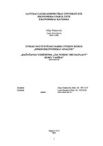 Referāts 'Ražošanas uzņēmuma "XXX" risku vadība', 1.