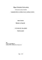 Referāts 'Bankas un depozīti', 1.