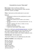 Konspekts 'Rotaļnodarbības konspekts "Putni ziemā", vidējā grupa', 1.