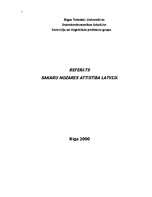 Referāts 'Sakaru nozares attīstība Latvijā', 1.