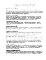 Konspekts 'Ceļojuma maršruta izveide Norvēģijā', 1.