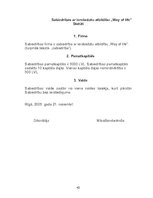 Biznesa plāns 'SIA "Way Of Life"- sporta klubs Saldū', 42.