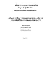 Konspekts 'Grāmatvedības uzskaites tiesiskā bāze Latvijas Republikā. Vienkāršā grāmatvedība', 1.