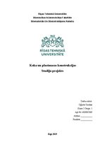 Referāts 'Koka un plastmasas konstrukcijas', 1.