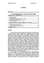 Konspekts 'Maksājumu karšu tirgus Latvijā', 1.