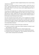 Referāts 'Mcdonald`s children targeted marketing tools: decision making', 2.