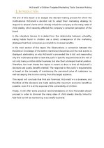 Referāts 'Mcdonald`s children targeted marketing tools: decision making', 4.