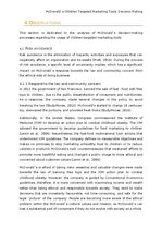 Referāts 'Mcdonald`s children targeted marketing tools: decision making', 9.