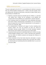 Referāts 'Mcdonald`s children targeted marketing tools: decision making', 12.