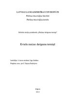 Referāts 'Kviešu maizes īpašības', 1.