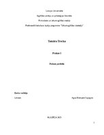 Prakses atskaite 'Vērošanās prakses atskaite sākumskolā, MT 3.klase', 1.