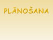 Prezentācija 'Plānošana', 1.