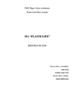 Biznesa plāns 'Biznesa plāns', 1.