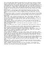 Eseja 'A Weird Life. Part 1', 3.